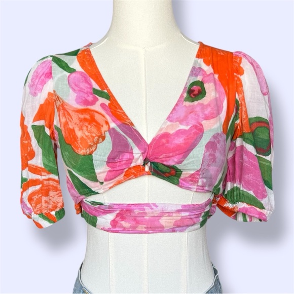 Banjanan Floral Aurora Top - Picture 2 of 10